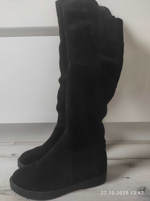 Ботфорти на хутрі 37,5р. 24 см