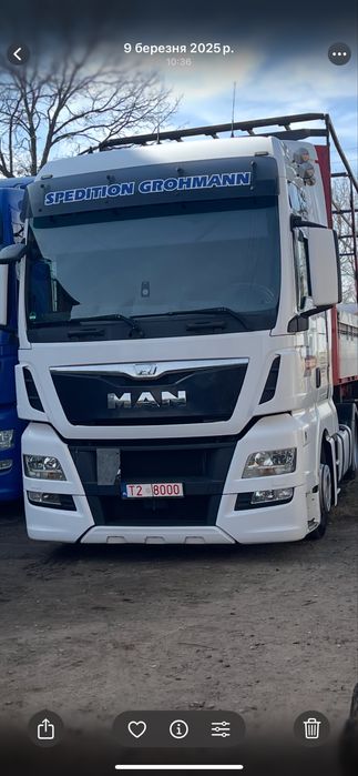 MAN tgx 480 на повній пневмв,з новим мотором в дуже гарному стані .