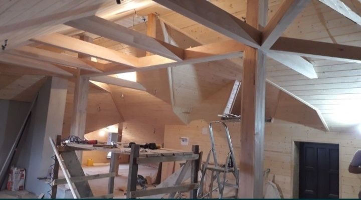 Монтаж Вагонки Фальш Брус Блок Хаус Підлога - Будівельні послуги Івано ...