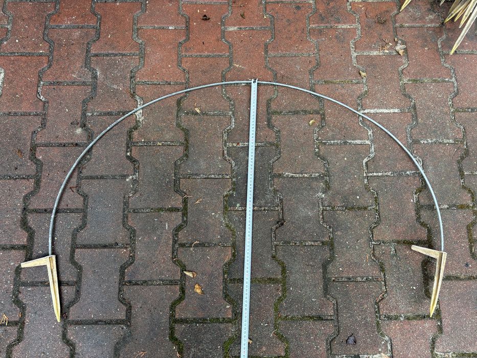 Pałąki do tunelu foliowego 16 sztuk