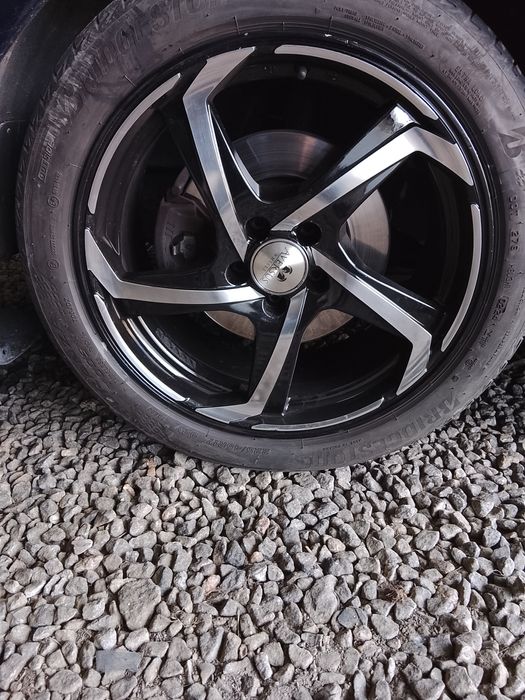 Vendo ou troco jantes 17 5x100