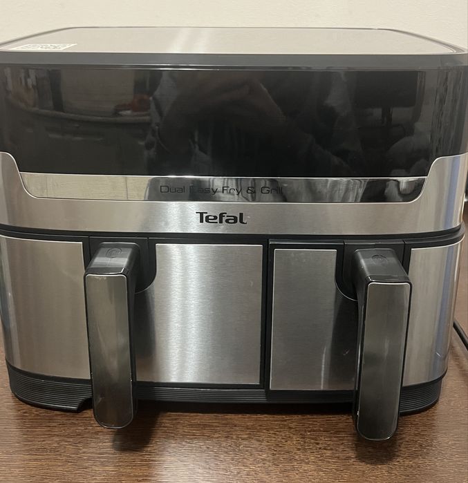 Мультипічь аерогриль Tefal Dual easy fry&grill