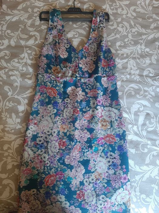 Vestido floral, tamanho M