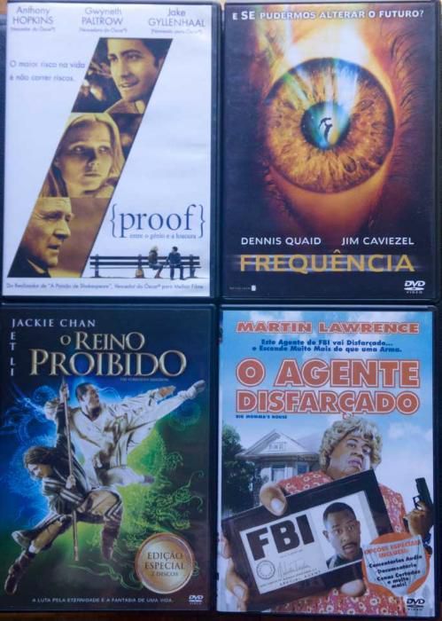 Vários filmes DVD Digipak Steelbook