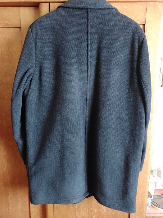 Płaszcz męski ocieplany z wełną OKAZJA!