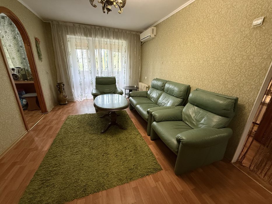 3 кімнатна квартира з технікою та меблями. Океанівська