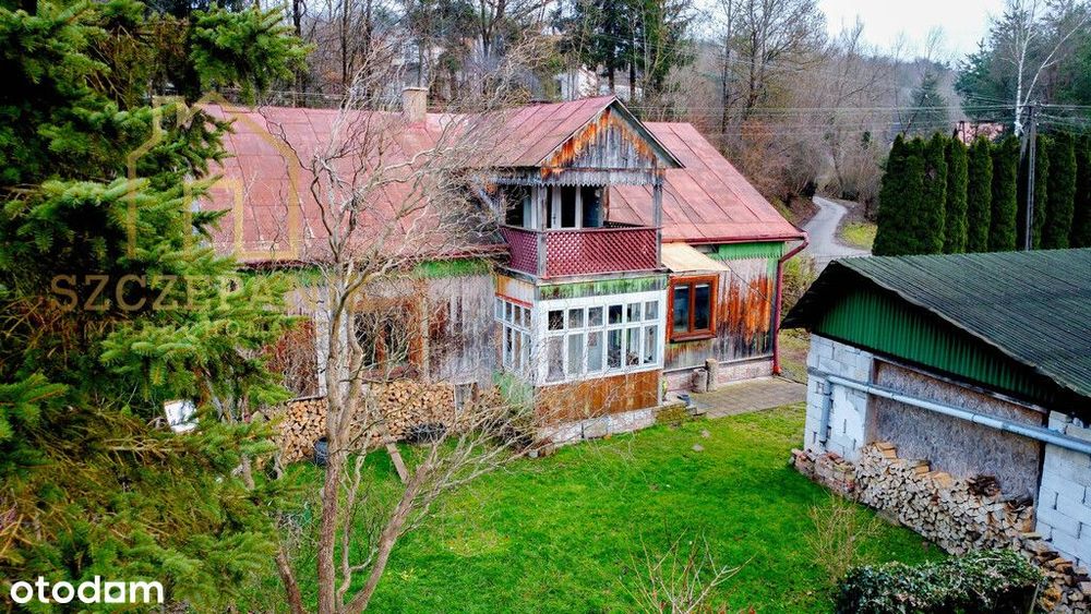 Klimatyczny drewniany dom po remoncie