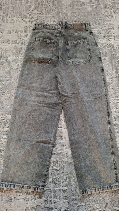 Spodnie jeansowe szerokie nogawki Pull&Bear 36