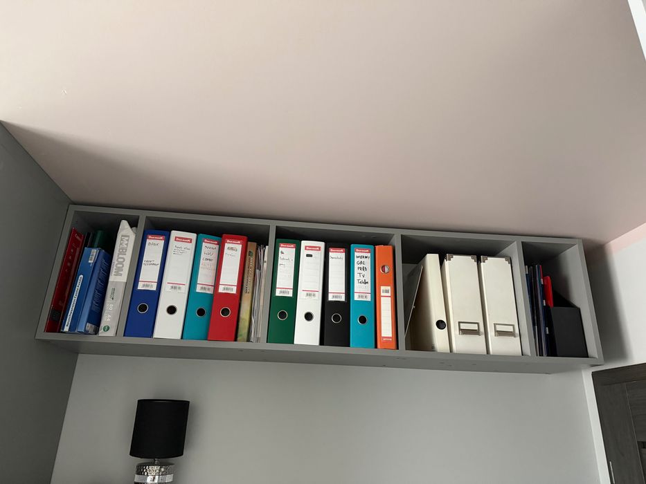 Szafa przesuwna 2 drzwiowa z lustrem do zabudowy