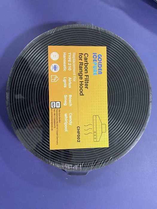 Golden icepure 2 filtry węglowe do okapu CHF002 TYP 210