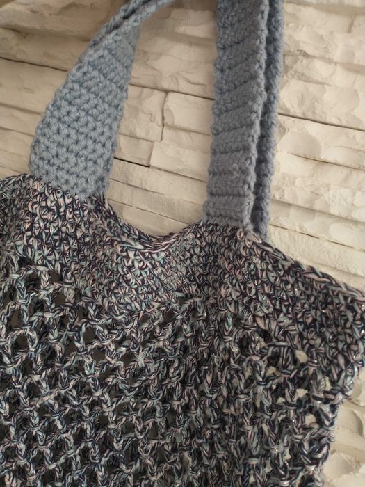 Szydełkowa siatka rękodzieło handmade