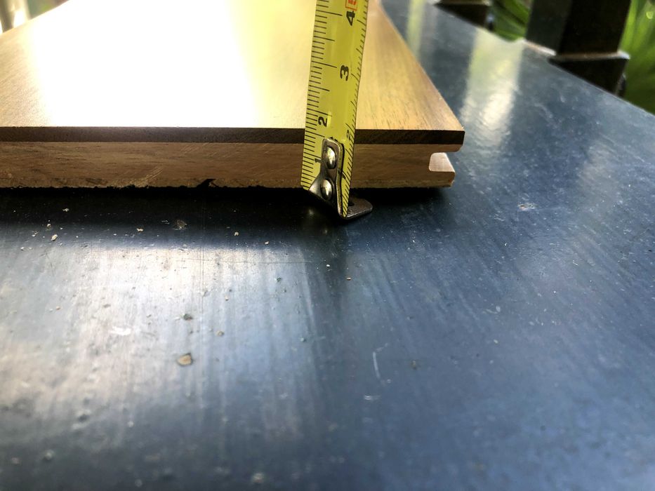 Chão Parquet / Flutuante multicamada madeira natural nogueira