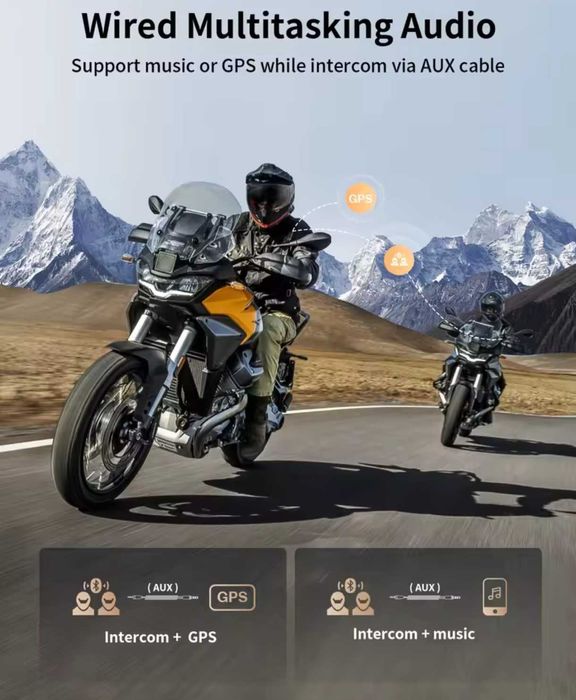 Intercomunicador para capacete FX8 AIR até 4 pilotos