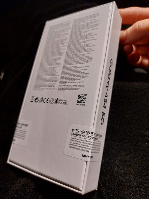 SAMSUNG GALAXY A54 5G 8/128 GB smartfon szkło plomby gwarancja NOWY