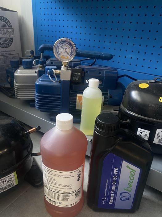 Фреон , холодоагенти R134a, R507A, R404A, R410A та інші