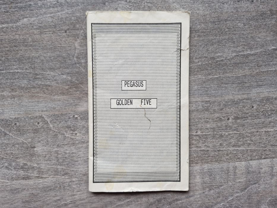 Pegasus Złota 5 Golden five książeczka oryginał NES