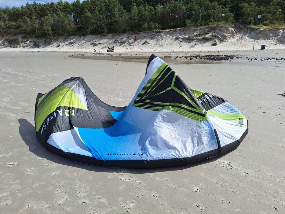 Latawiec KITE AIRUSH Lithium 12m2 + bar WARSZAWA stan idealny