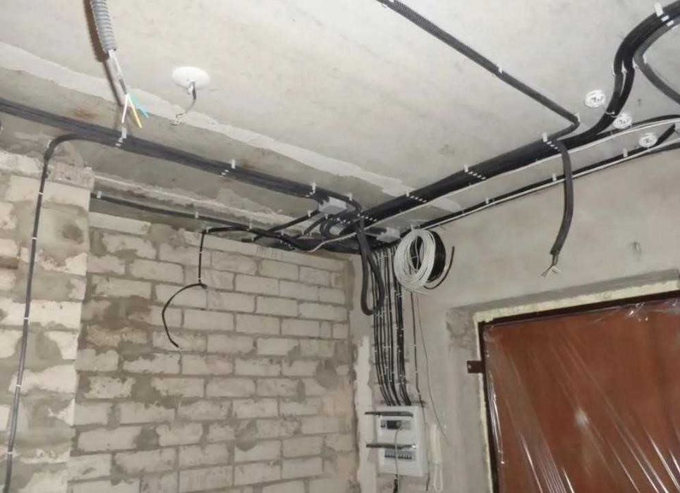 Електрик. Послуги Виклик електрика. Монтаж, Заміна проводки электрик