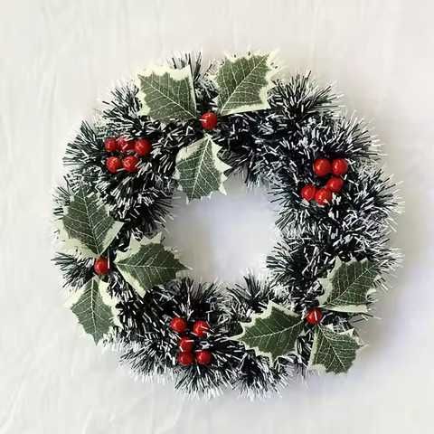 Wianki Świąteczne 25x25 cm - Idealne na Boże Narodzenie!