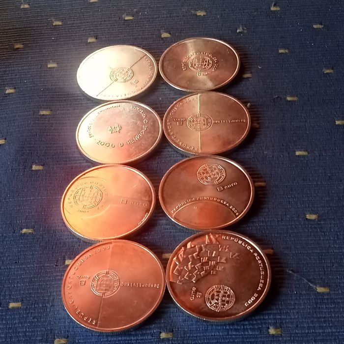moedas em prata (8)  euro 2004