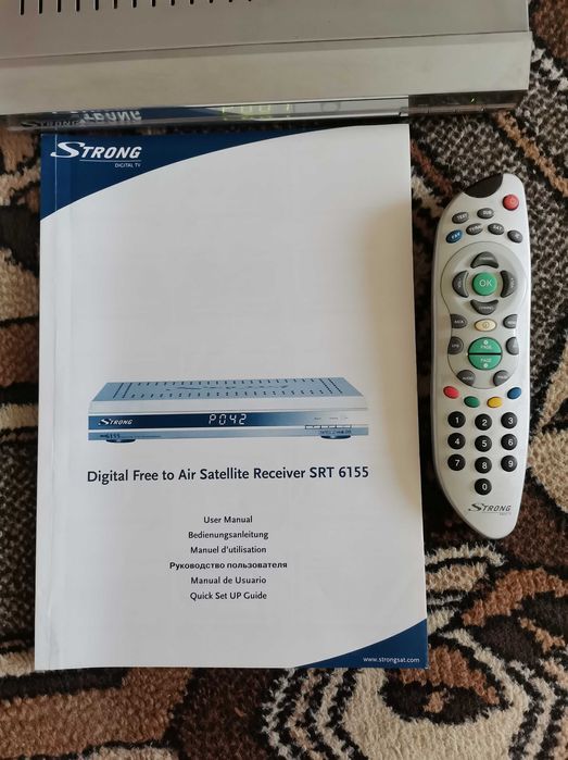 Ресивер Strong SRT 6155. Тюнер для супутникової тарілки
