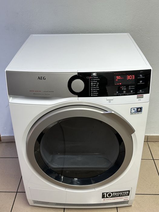 Suszarka AEG 8000 Series 9kg Pompa Ciepła 60cm GW
