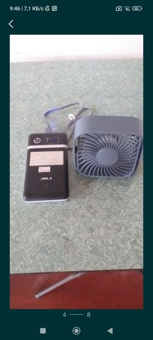 Портативный вентилятор,юсб