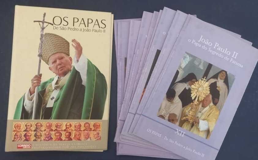 Livro Os Papas de São Pedro a João Paulo II