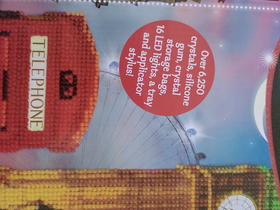 Wyklejanka diamentowa Londyn 37x30