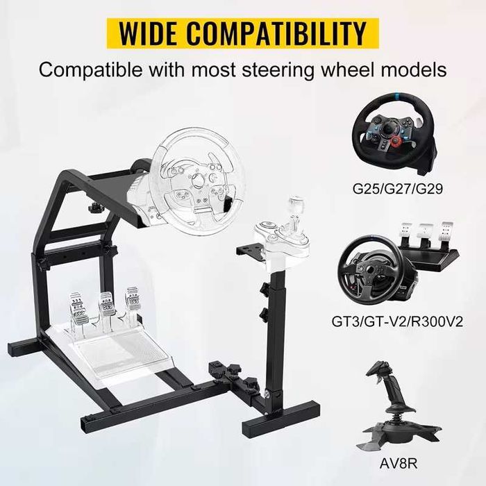 Volante Logitech G29 com suporte.