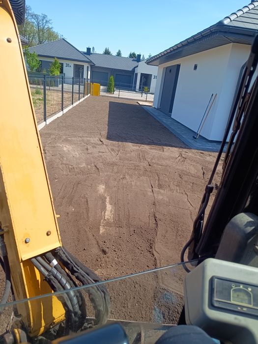 Usługi minikoparka koparka koparko ładowarka