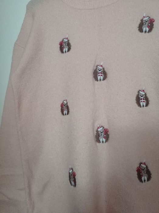 Piękny sweter damski zimowy house XS