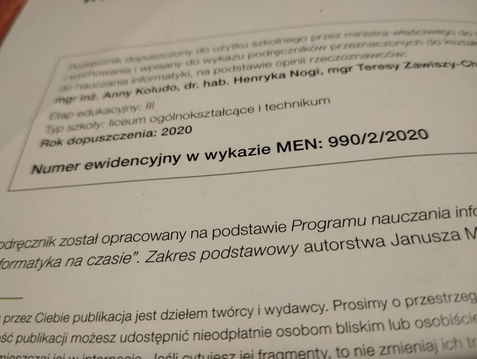 Informatyka na czasie 2