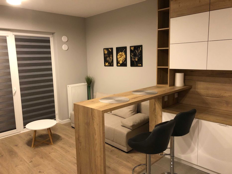 Apartament 32 m z osobną sypialnią i garażem Manufaktura