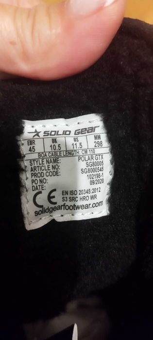 Nowe buty robocze
