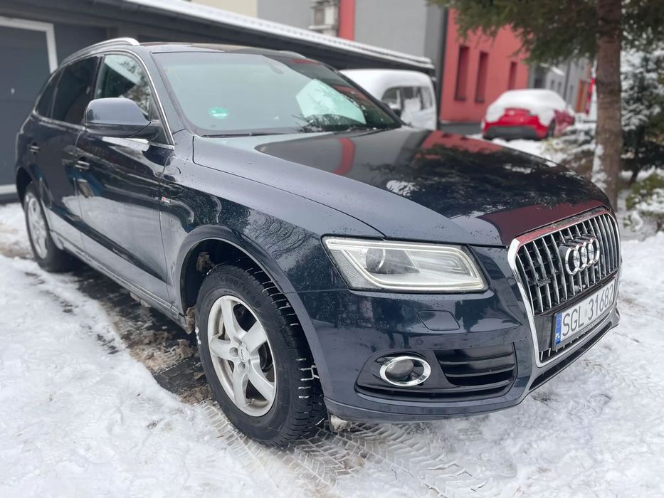 Audi Q5 2.0Tdi*Quattro*S-Line*Navi*Led*Xenon*Panorama*Ali*Hak*Serwis*Bezwyp*