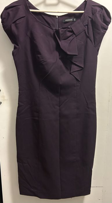 Fioletowa sukienka, Reserved 38.
