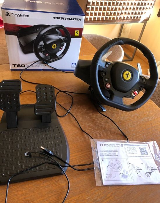 volante e pedais T80 Ferrari 488 GTB edition