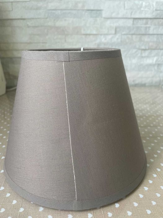 Abażur stożek 15 cm beżowy