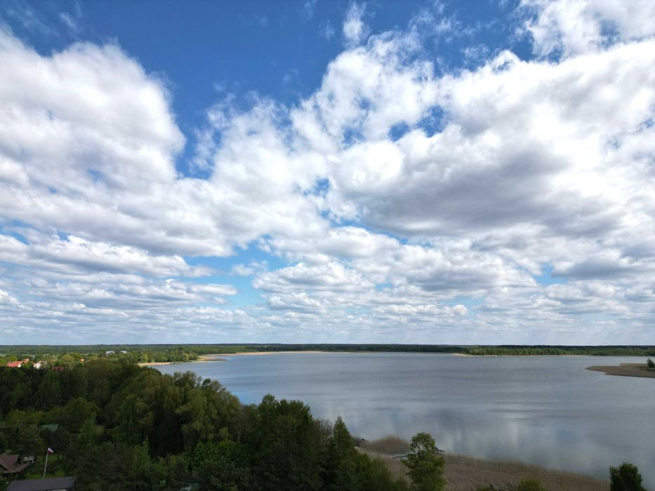 Działki z linią brzegową -Mazury miejscowość Kwik -Jezioro Białoławki