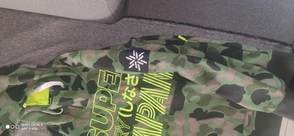 Męska bluza narciarska  z kapturem Superdry Snow Tech