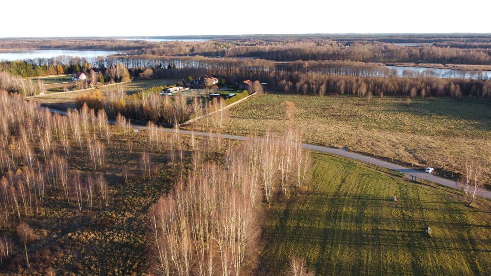 Działka 385m od Jeziora Roś