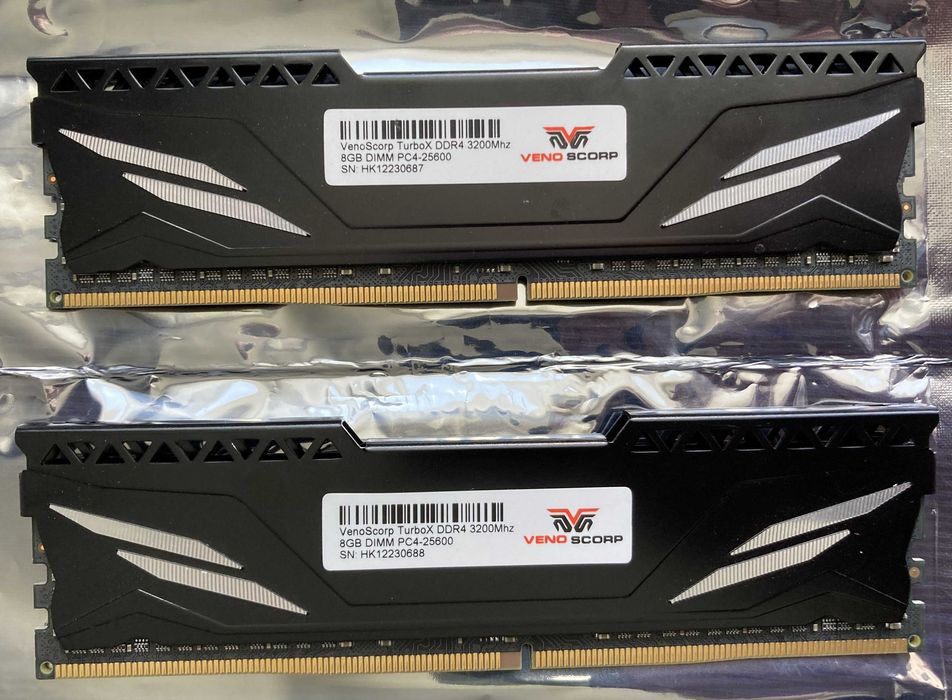 Оперативна пам'ять ОЗУ DDR4 16GB (2x8GB) для геймерів