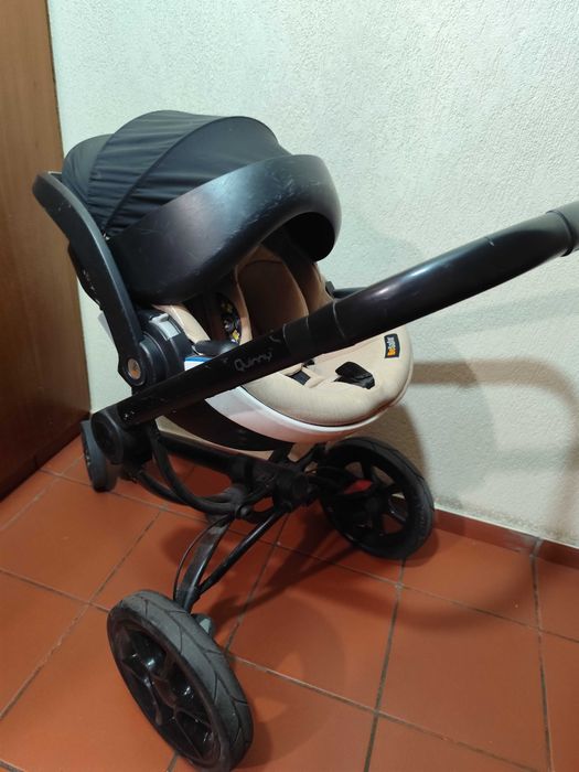 Babycoq be safe e carrinho de bebe Quinny mood