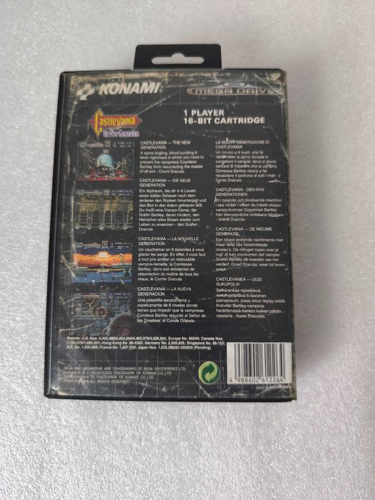 Castlevania The New Generation Bloodlines SEGA Mega Drive Megadrive