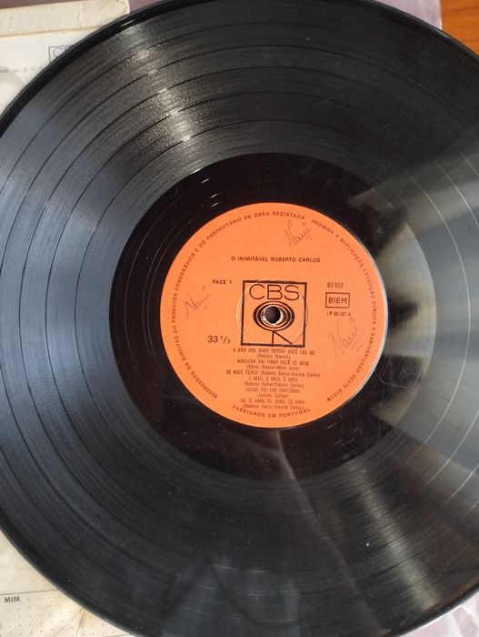 Disco de vinil LP O Inimitável Roberto Carlos