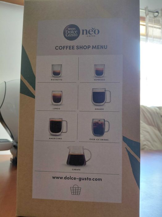 Máquina café Dulce Gusto Neo com garantia