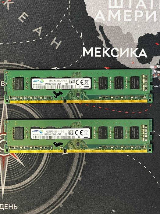 Оперативна пам'ять DDR3 16GB (4x4GB) 1600MHz Patriot + Samsung