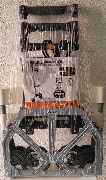 Carrinho Dobrável para Carga em Alumínio Globalmix GT080, Novo
