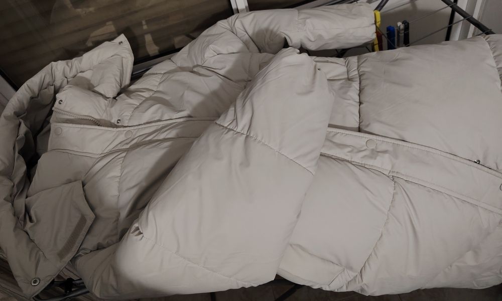 Casaco feminino frio e neve comprido novo